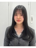 空気感たっぷりレイヤースタイル