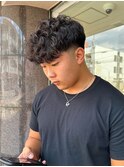 【テーパーフェード×スペインカール】