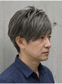 大人の色気 グレージュショート