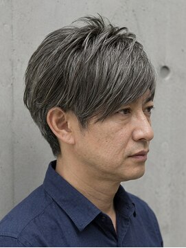 バーバーバー ナカノ(BARBER BAR NAKANO) 大人の色気 グレージュショート