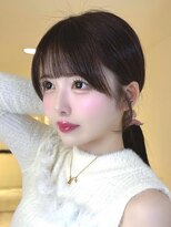 アイトーキョーエス 渋谷(AI TOKYO S)&nbsp;レイヤーカット/前髪カット／顔まわり／似合わせカット/髪質改善