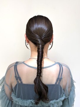 ヘアセットサロン クリアリティ(clarity) タイトねじりダウンスタイル