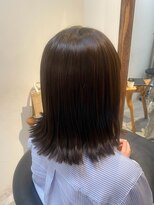 ヘアリゾート粋 トゥジュ 池袋東口店(tujuh) くびれミディ/艶髪/ダークブラウン