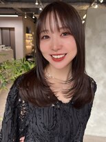 フラッグ ヘアー 天神西通り店(Flag HAIR)&nbsp;レイヤーカット髪質改善縮毛矯正酸性ストレート前髪カット