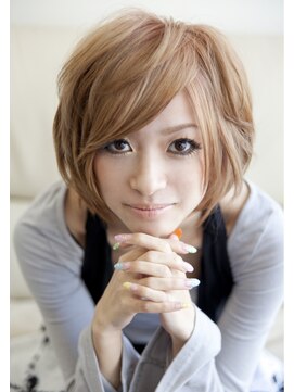 オズ ヘアーアンドトータルビューティー(OZ hair&total beauty) シフォンベージュ・ショートレイヤー hair produce by OZY☆