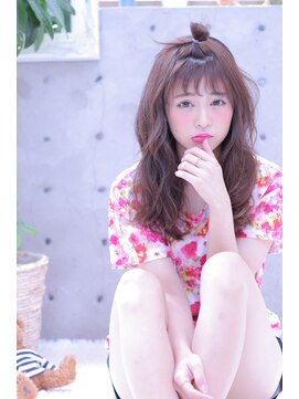 カシュカシュ(cache cache) cache cache★シースルーバングの簡単アレンジ