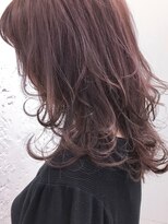 ブルーフェーセス 表参道(blue faces) 『bluefaces』ピンクラベンダー&シースルーレイヤー