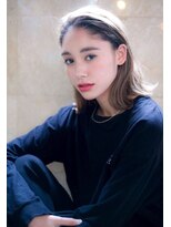 ケイト(kate) 【kate 大宮】大人可愛いかきあげバング×ミルクティーベージュ