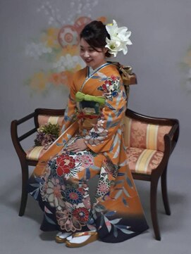 結衣 成人式前撮り