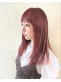 可愛さだだもれペールピンク×秋カラー