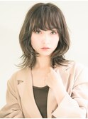 ウルフひし形シルエットニュアンスレイヤー【新宿/新宿駅西口】