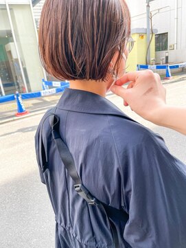 ネオリーブアイム 横浜西口店(Neolive aim) 小顔インナーカラーまるみくびれショートボブ横浜7