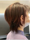 チェリーレッド☆ツーブロック