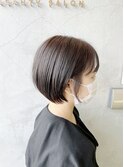 大人可愛いショートボブ、丸みショート10代20代30代40代◎