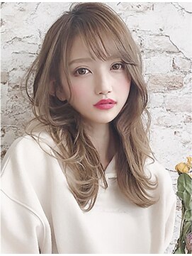 シエル 福山駅前店(CIEL) 【透明感カラー】ミルクティーベージュ/20代/30代/40代/50代