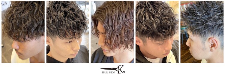 ヘアーショップケイ(HAIR SHOP K.)のサロンヘッダー