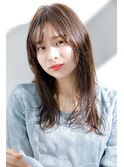 前髪あり ゆるふわ巻き シアーグレージュ 【リノナ】