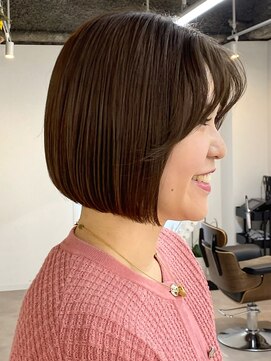 トト 船橋店(toto.) 黒髪/グレーベージュ/レイヤーロング/前髪パーマ[西船橋/津田沼]