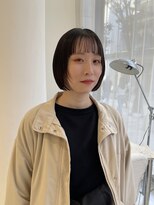 ハイブ 金沢(Hive)&nbsp;20代大人ショートミニボブぷつっとカットフェイスレイヤー