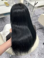 ナビ 金沢駅前店(navi)&nbsp;*ブルーブラック*(髪質改善/艶カラー/縮毛矯正)