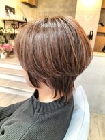 ヘアサロン アンフェール(Hair Salon Amfaire) 小林/エアリーレイヤーショート20代30代40代