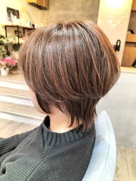ヘアサロン アンフェール(Hair Salon Amfaire) 小林/エアリーレイヤーショート20代30代40代