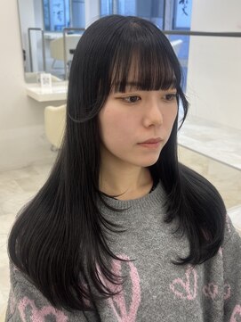 アイトーキョーエス 渋谷(AI TOKYO S) ブリーチ/ダブルカラー/ウルフ/レイヤー/前髪カット[渋谷駅]