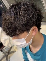 波巻きスパイラルパーマツイストスパイラルパーマ波巻きパーマ