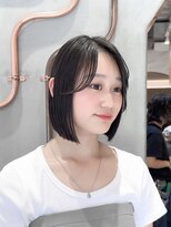 ロンド ブランシュ 錦糸町北口(Lond blanche) 前髪アンブレラカラーこなれミディイメチェンウェーブパーマ