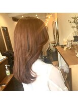 チュラック(Chulack)&nbsp;オレンジブラウン　ブリーチなしダブルカラー