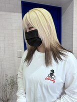 レド(LeDo)&nbsp;抜きっぱなしブリーチムラシャン仕上げ/エンドカラー/四日市