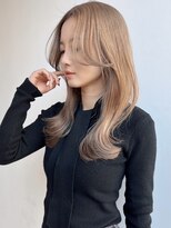 セイドット オモテサンドウ(Say. omotesando)&nbsp;Say.イメチェンロングレイヤーミルクティー美髪ワイドバング青山