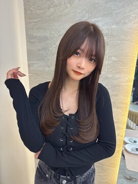 ロンドガーネット 池袋(Lond garnet) メチェン外ハネボブ美髪ワイドバングレイヤー縮毛矯正/大宮