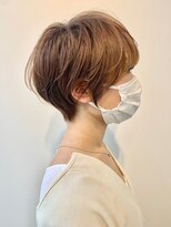 アルトル 池袋(altru)&nbsp;◇大人可愛い20代30代40代50代前下がりショートボブ丸みショート