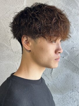 ニアウ 高崎店(Niau) シャドウパーマメンズパーマメンズマッシュ群馬高崎メンズ眉毛