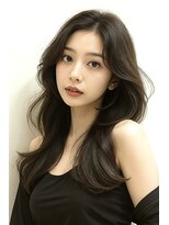 ブレス(BRACE)&nbsp;★10代20代30代40代／グレージュ／韓国風レイヤー／韓国巻き髪