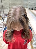 ポイントカラーイヤリングカラーインナーカラーデザインカラー