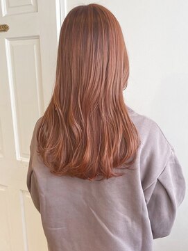 グリーン 渋谷(green) 【MIO】アプリコットオレンジ×ロング