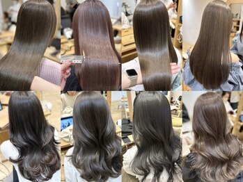 バイオレット 横浜店(Violet)の写真/Violet美髪ケアカラーは"1カラー"で透明感たっぷり夏カラー◎ベージュも人気