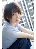 オトナなショートヘア　