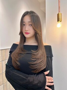 レーヴバイロンド 仙台(Reve by Lond) 韓国風レイヤーカットデザインカラーフェイスフレーミング顔周り