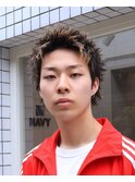 ハイライトスパイキーショート
