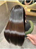 【美髪再生】イメチェン美髪ストレート髪質改善美髪カラー