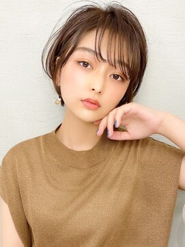 アフロートpd+ KOBE(AFLOATpd+) 後毛が可愛い顔まわりレイヤー　くびれヘア