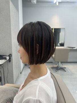 ネイロ 北千住(NeiRo) ショートカットショートボブレイヤーボブブリーチなしカラー