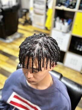 パイプドレッド/スパイキーアフロ/浦安/メンズパーマ/理容室