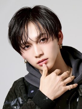 オーシャントーキョー 原宿(OCEAN TOKYO) 韓国風ナチュラルニュアンスパーマセンターパート