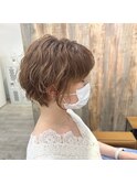 ショート/ショートパーマ/ショートボブ