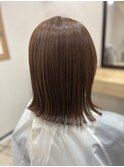 ウォームブラウンボブ