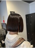 クラシカルなミニボブ